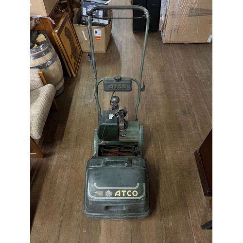 438 - Vintage acto petrol lawn mower