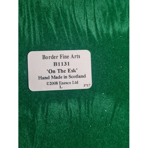 80 - Border Fine Arts ‘On the Esk’ 46/350 by Ray Ayres Grey Heron 2008 with certificate & original box. 
... 