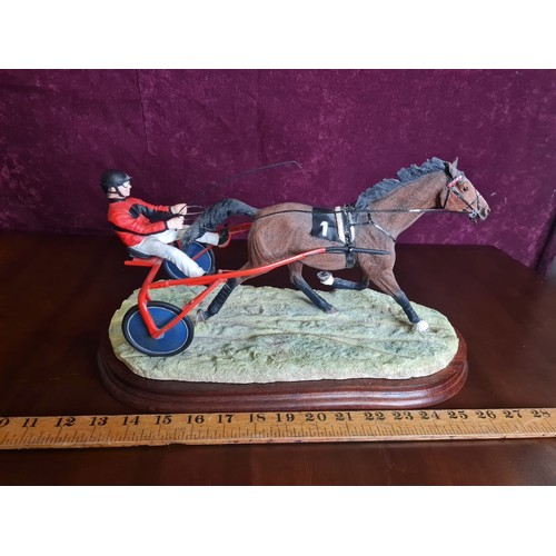 180 - Border Fine Arts 'The Trotter' A Classic Collection Limited Edition B0836 243/500
36cm l x 19cm h