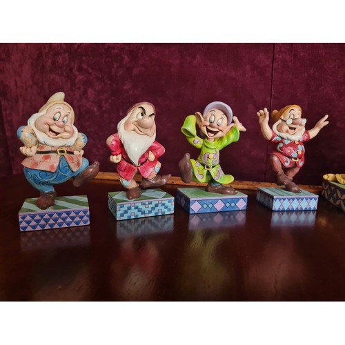 250 - Disney Traditions Showcase Collection Snow White and the Seven Dwarfs 'Gentleness & Harmony', 'Happy... 