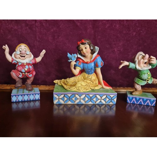 250 - Disney Traditions Showcase Collection Snow White and the Seven Dwarfs 'Gentleness & Harmony', 'Happy... 