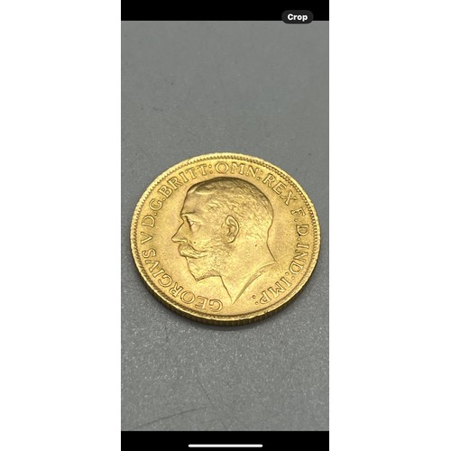 16 - 1913 22ct gold full sovereign