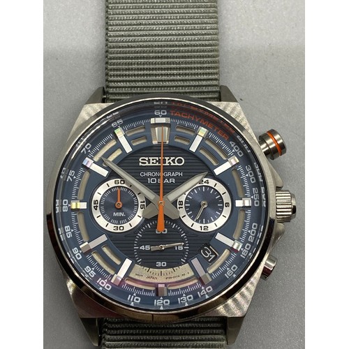 34 - Seiko Chronograph 10 bar wrist watch.