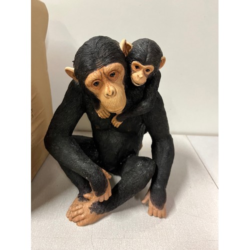 69 - Large boxed Country Artists Chimpanzee and young 