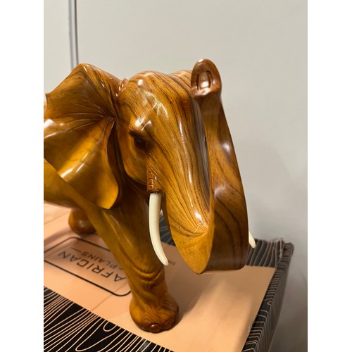 72 - Large boxed African Plains elephant
40cm l x 25cm h