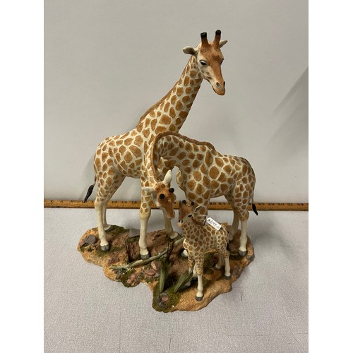 182 - Large boxed Country Artists Giraffe scene 