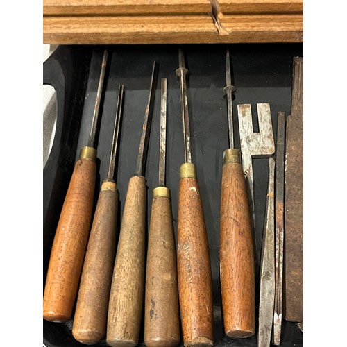 311 - selection of vintage woodworking tools etc