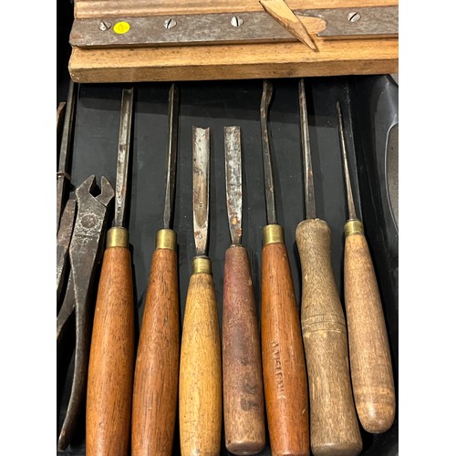 311 - selection of vintage woodworking tools etc