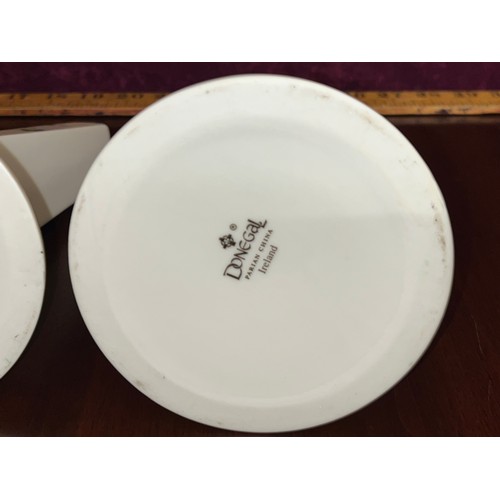 90 - Pair of Donegal Parian China Ireland harps with St Mary's CSC whifflet Coatbridge stamped at the bas... 