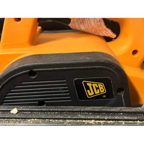 339 - jcb electric planer along with urca skilsaw in case