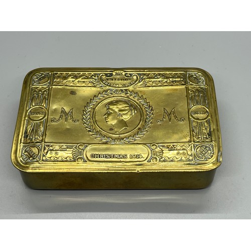 47 - Princess Mary 1914 Christmas gift tin.