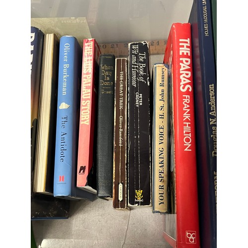 385 - Quantity of vintage books to include history of the British army, the territorial battalions & the p... 