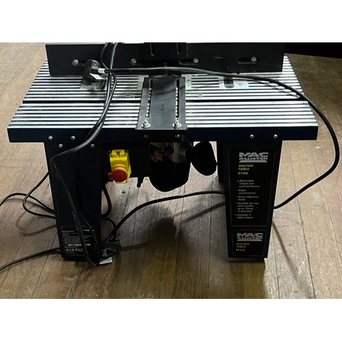 Macallister router table rt200 hotsell