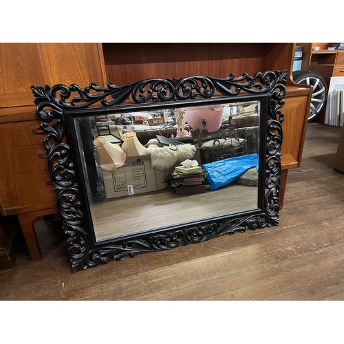 80 - Antique style carved mirror by Morris Mirrors.
116cm x 86cm