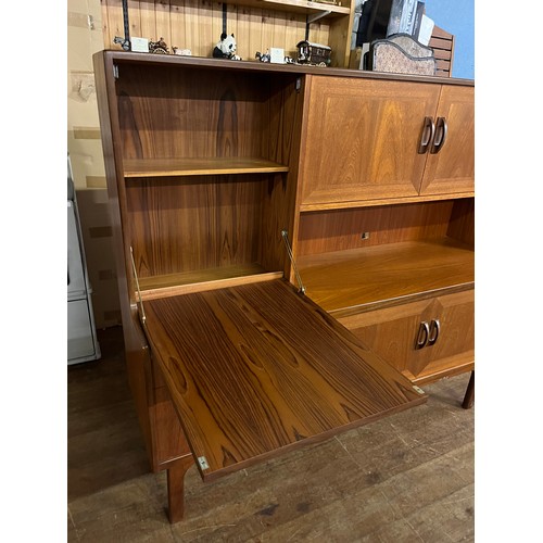 122 - Heavy Mid Century G Plan 'Sierra Range' Teak high sideboard
160cm l x 145cm h x 46cm d