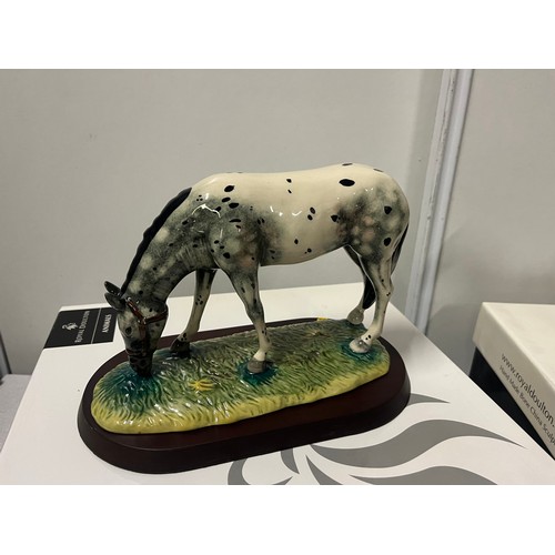 7 - 3 Royal Doulton Animals to include 'Appaloosa', 'Shetland Pony' & 'Appaloosa Foal' all with original... 