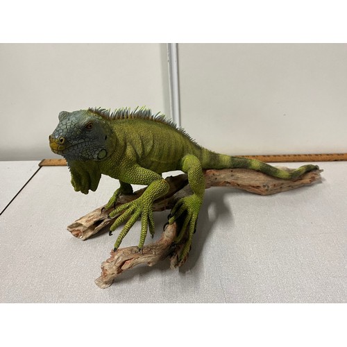 52 - Large Country Artists Iguana 'Seclusion' with original box.
52cm x 24cm