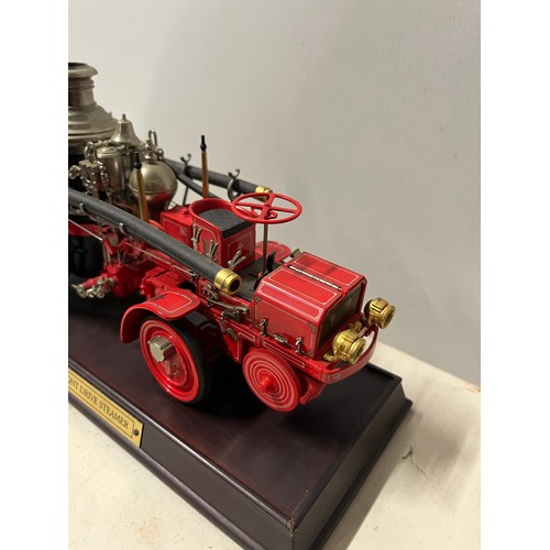 57 - boxed franklin mint diecast model 501912 christie front drive steamer