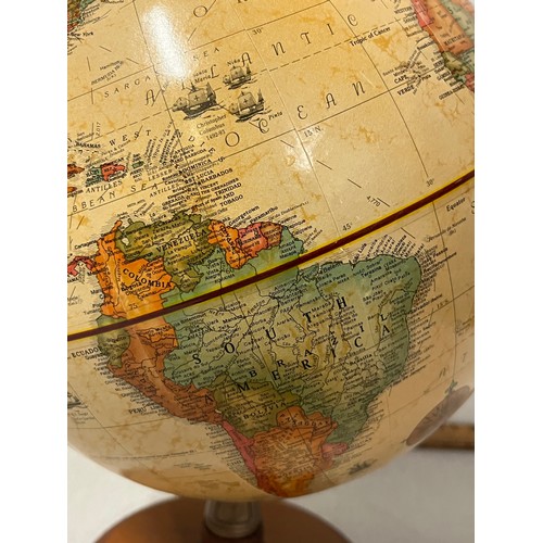 79 - large desk globe 33cm tall