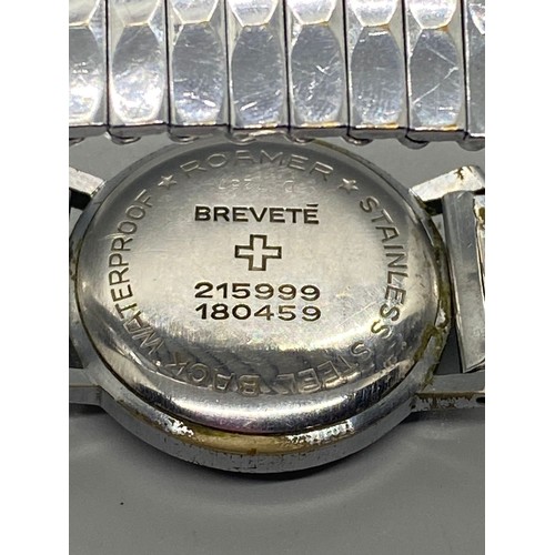 20 - 2 vintage watches - Roamer Brevete and Sandoz.