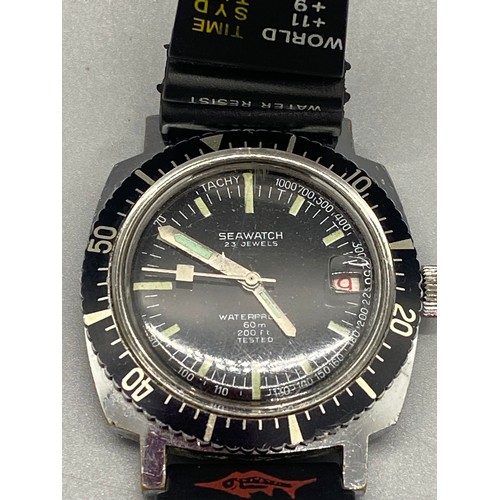 21 - Seawatch waterproof 60m wrist watch.