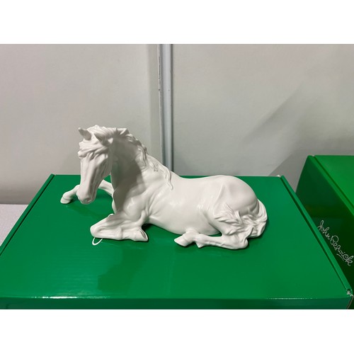 55 - 2 Boxed Beswick horses to include 'Arab stallion' & 'Spirit of peace'