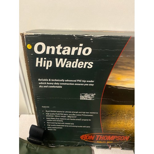 323 - Ron Thompson Ontario hip waders size 5 1/2