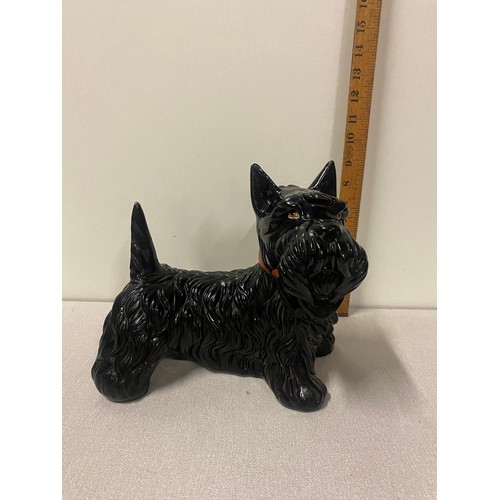 452 - Large Scottie dog ornament. A/F