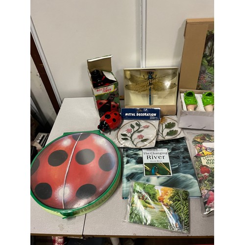 402 - Selection of gardening items, books &  games etc.