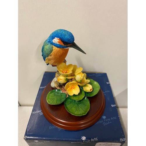 102 - 2 boxed Border fine arts - King Fisher and Lunch at the Savoy.