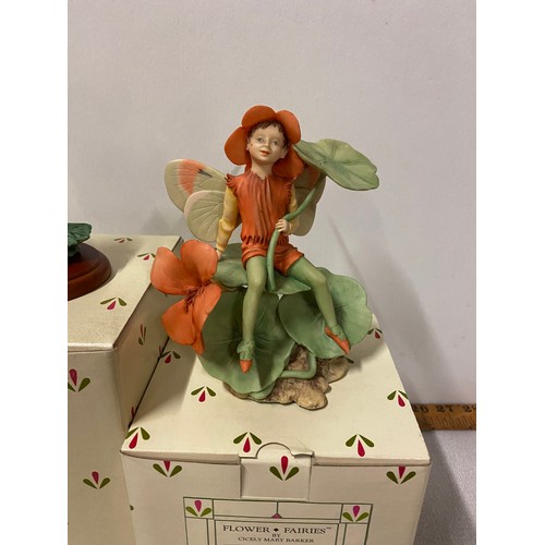 209 - 3 boxed border fine arts Flower Fairies.