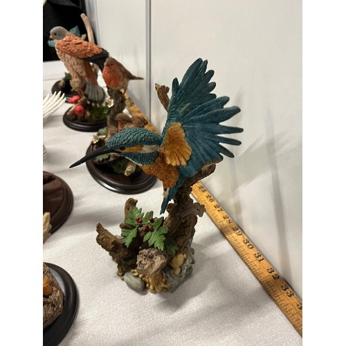 92 - selection of bird sculptures to include country artists, teviodale etc