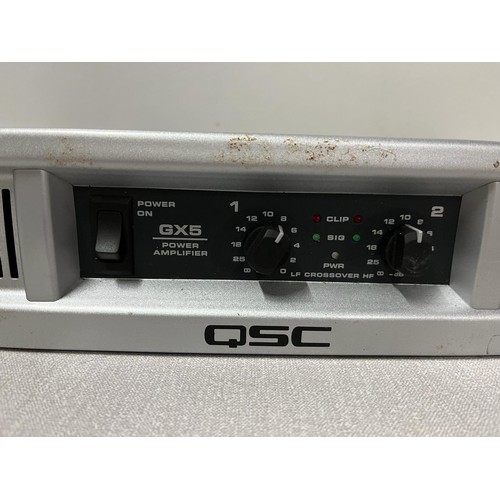 256 - QSC gx5 power amplifier