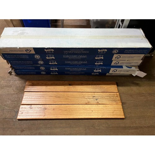 259 - 5 packs of real solid wood flooring harcourt lifestyle