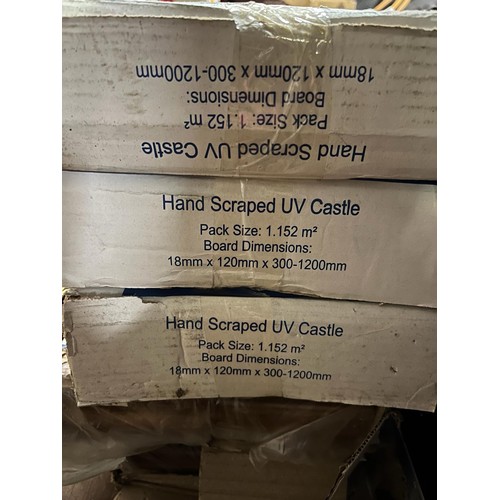 259 - 5 packs of real solid wood flooring harcourt lifestyle