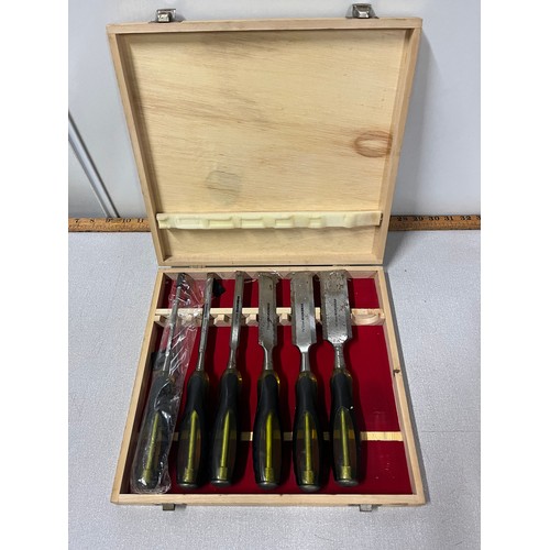 479 - set of marksman chisels (one missing)