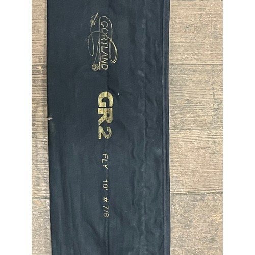 475 - cortland gr2 10 foot 7/8 fishing rod