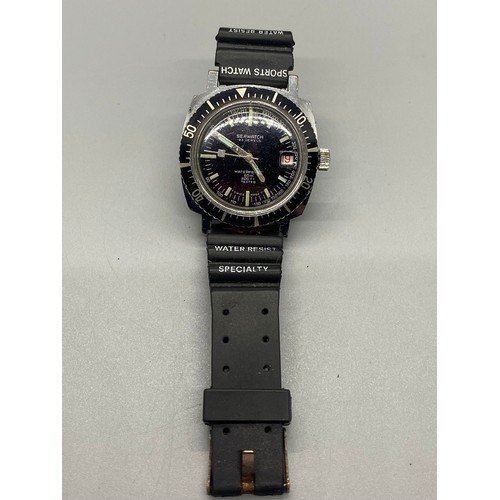 21 - Seawatch waterproof 60m wrist watch.