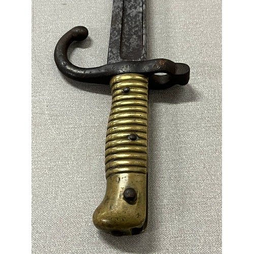 91 - Antique French 1866 Chassepot bayonet