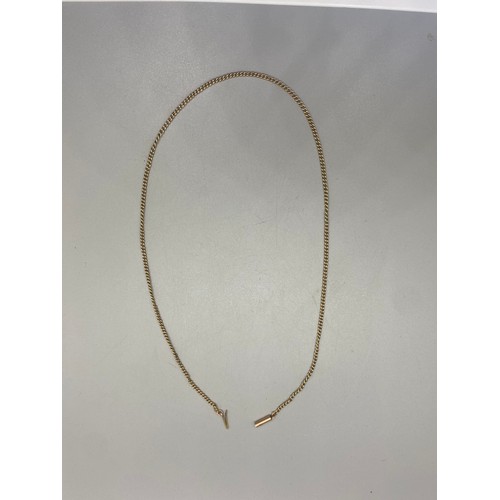 5 - 9ct gold chain 4.48grams