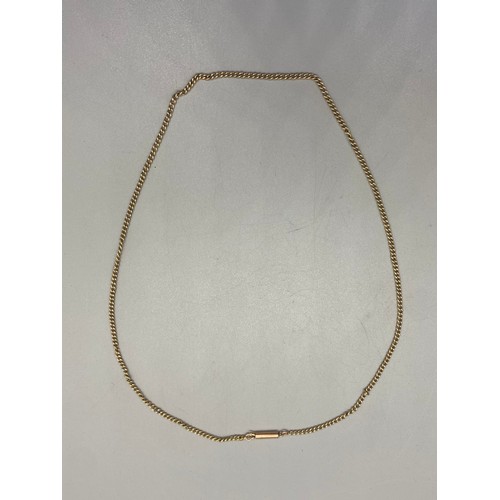 5 - 9ct gold chain 4.48grams