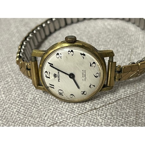 95 - 11 x wrist watches to include vintage Perona etc.