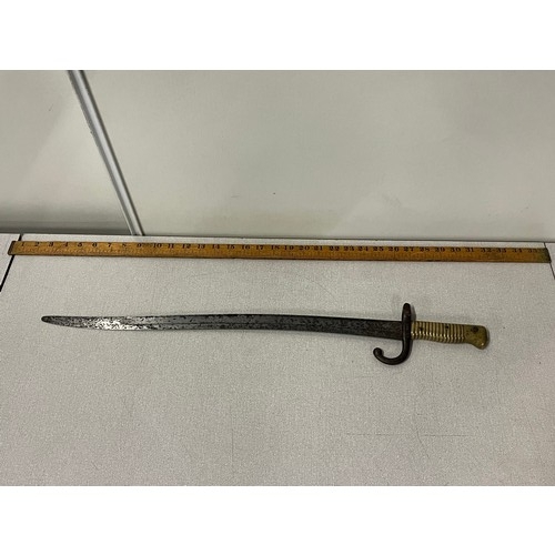 91 - Antique French 1866 Chassepot bayonet