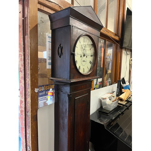 288 - Antique Donaldson Of Glasgow long case clock.