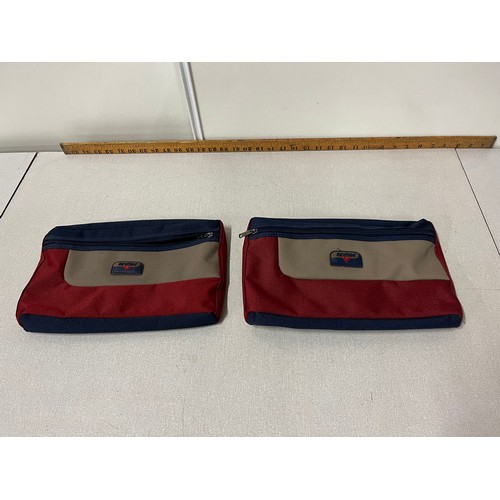 455 - 2 Antler suitcases with 2 extra small bags.