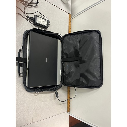 269 - seimens laptop with bag & charger