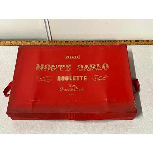 356 - vintage monte carlo roulette set