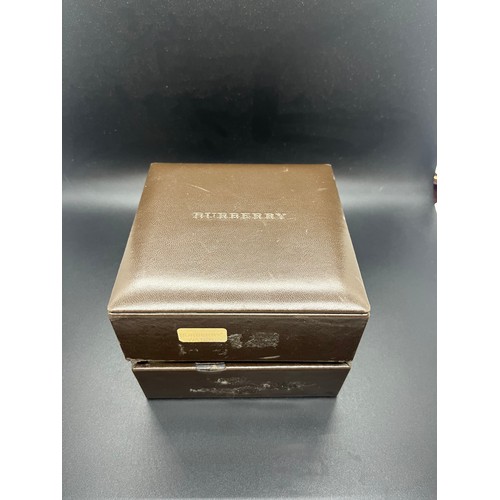 174 - Burberry wristwatch with original box.