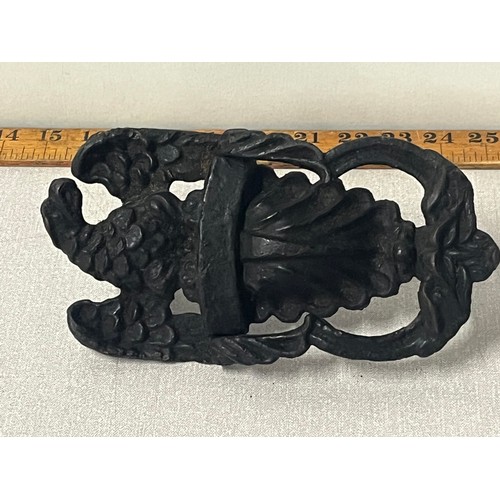 63 - Victorian cast iron eagle door knocker 
9