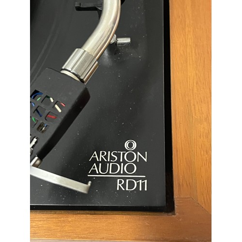 88 - Vintage Ariston Audio RD11 turntable working but needs serviced.